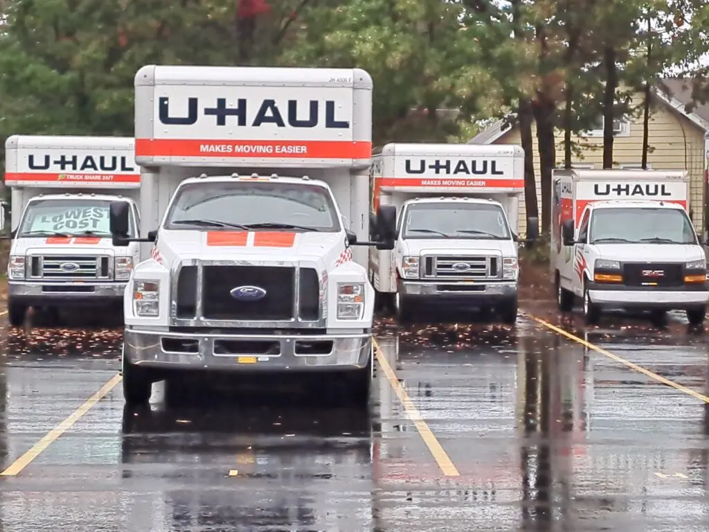 U-Haul Truck Size Comparison